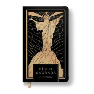 Bíblia Sagrada NVT Letra Normal - Jesus All Black - Capa Dura