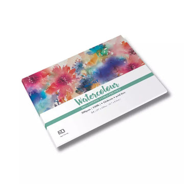 Bloco Aquarela MayArt Watercoloour - 100% Algodão - Cold Pressed 300g - 12 Folhas MayArt