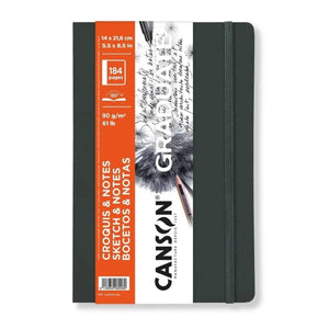 Bloco Canson Graduate - Sketch & Notes - 92F - 90g