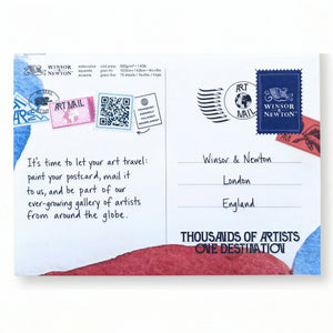 Bloco de Cartão Postal Winsor & Newton Art Mail - A6