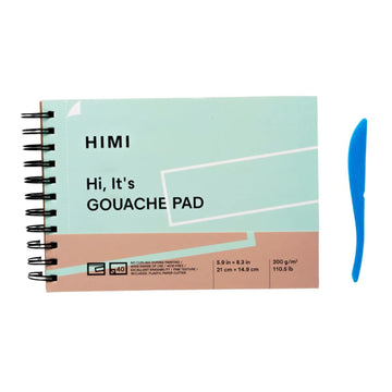 Bloco de Guache HIMI - 50 Folhas - 21x15cm - Verde Himi