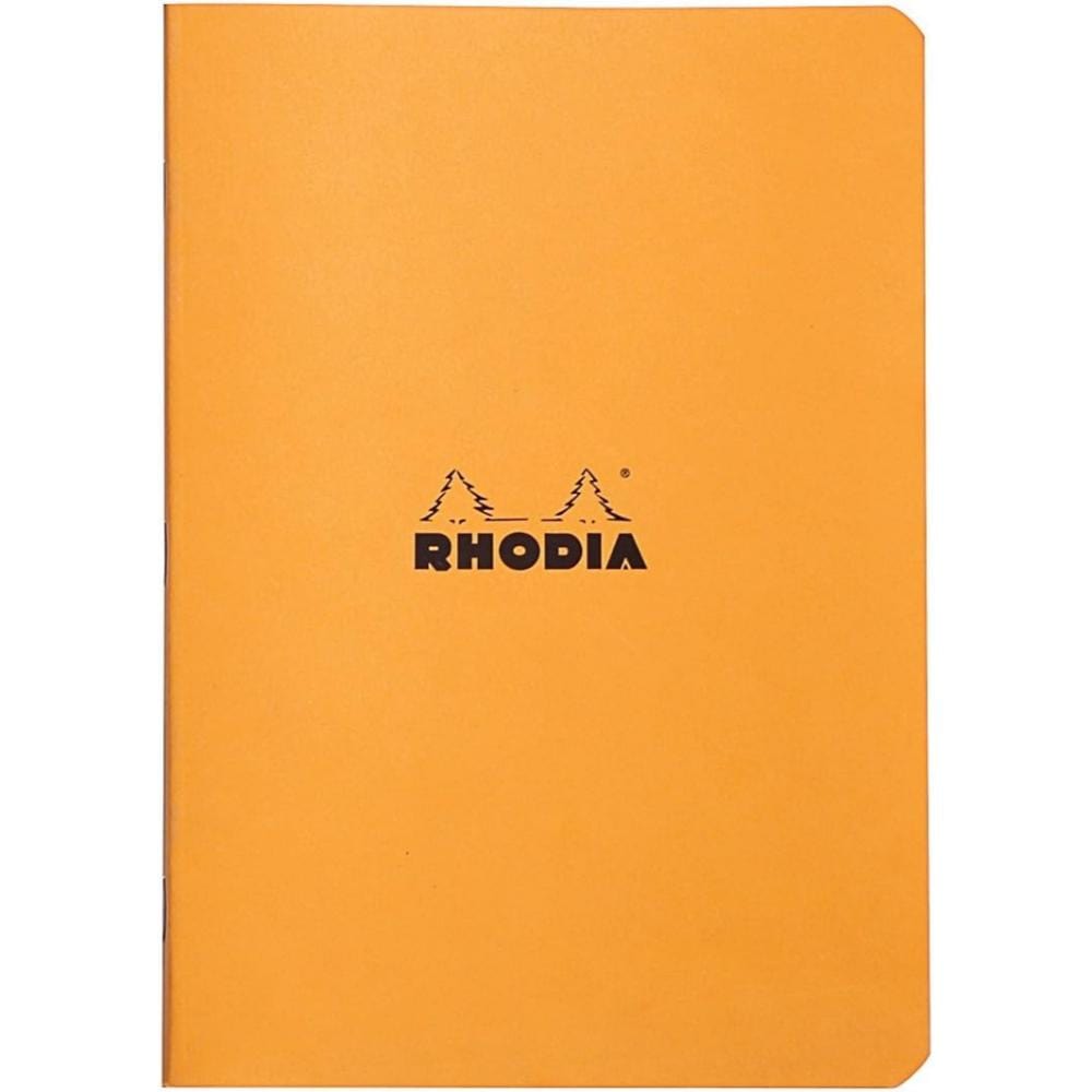 Bloco de Notas Rhodia Classic Orange - A5 - Grampeado - 119188C Rhodia
