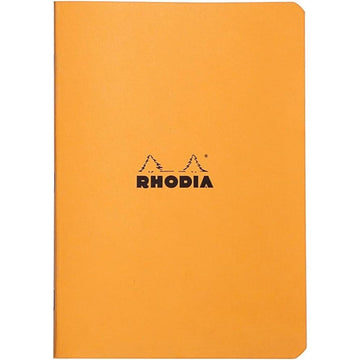 Bloco de Notas Rhodia Classic Orange - A5 - Grampeado - 119188C Rhodia