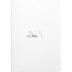 Bloco de Notas Rhodia Classic White - A5 - Grampeado - 119187C