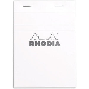 Bloco de Notas Rhodia N13 - 10,5X14,8cm - C/80 folhas 13601C White