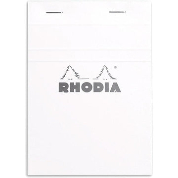 Bloco de Notas Rhodia N13 - 10,5X14,8cm - C/80 folhas 13601C White Rhodia