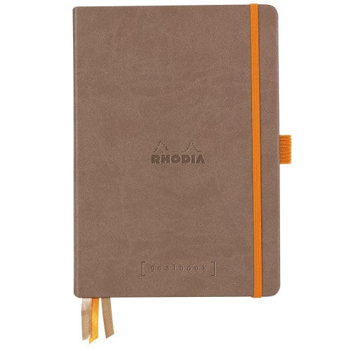 Bloco Goalbook Rhodia A5 - Capa Dura - Marrom Rhodia