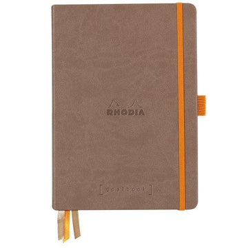 Bloco Goalbook Rhodia A5 - Capa Dura - Marrom Rhodia