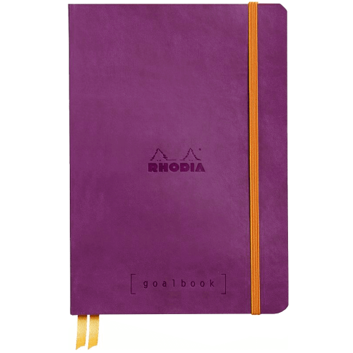 Bloco Goalbook Rhodia A5 - Capa Dura - Roxo Rhodia