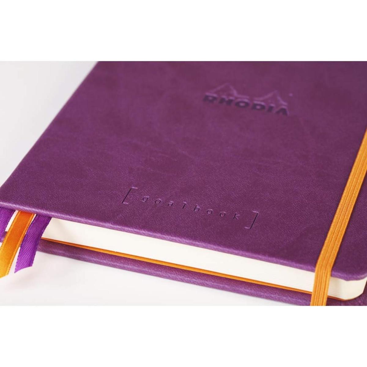 Bloco Goalbook Rhodia A5 - Capa Dura - Roxo Rhodia