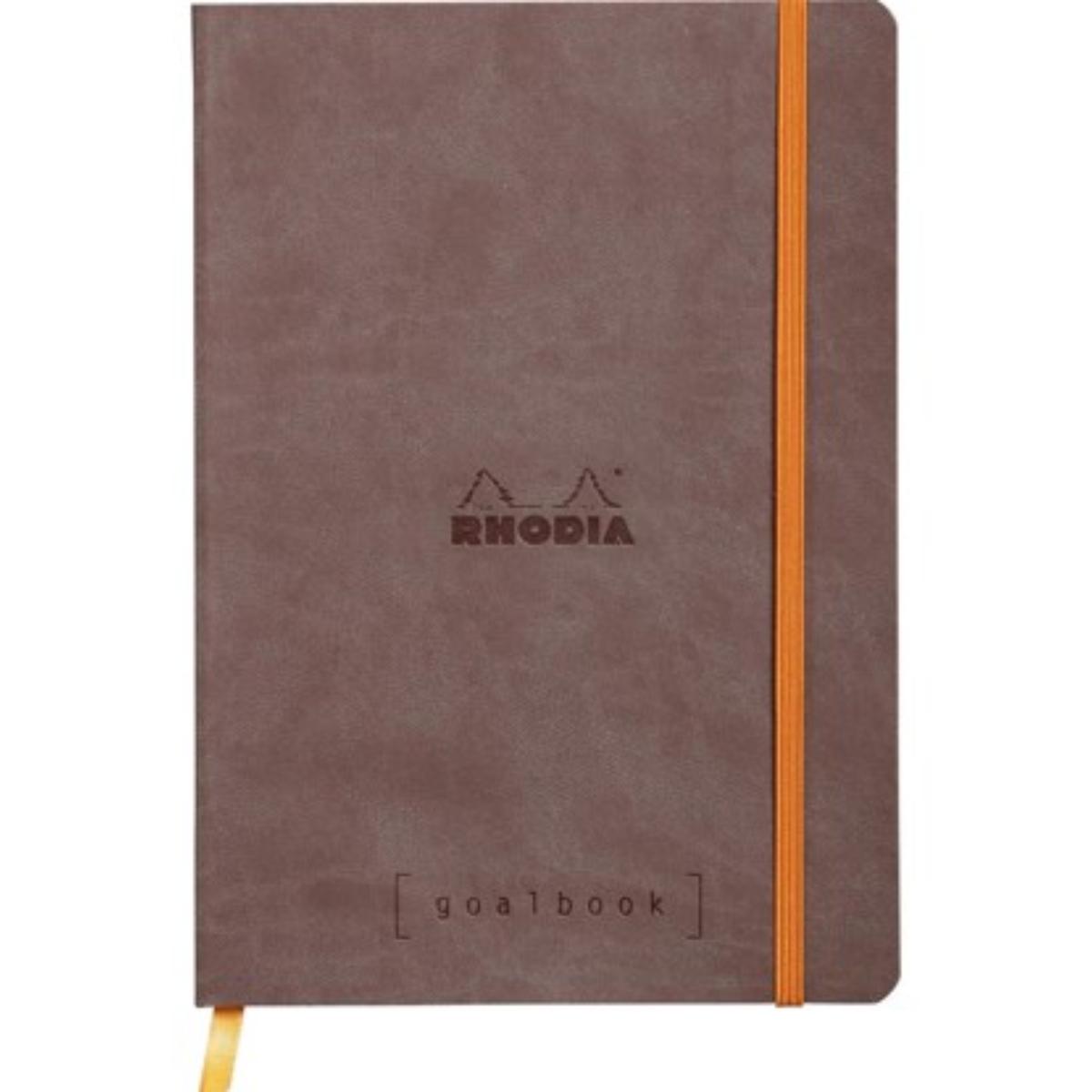 Bloco Goalbook Rhodia A5 - Capa Flex - Choco Rhodia