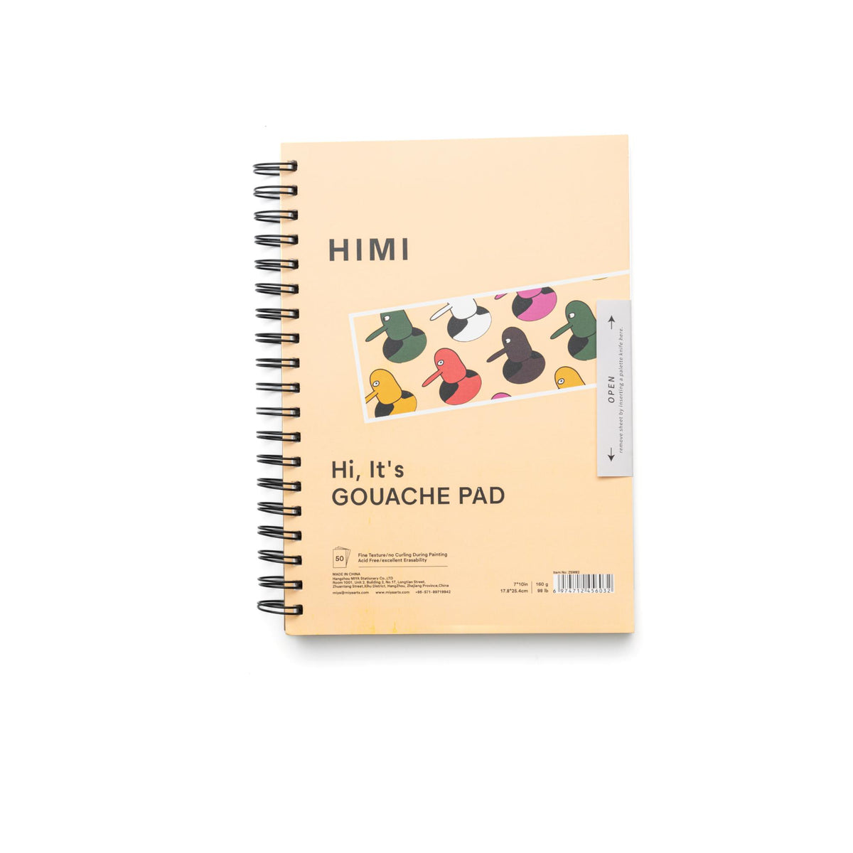 Bloco Guache Himi - 50 Folhas - 160g/m² HIMI