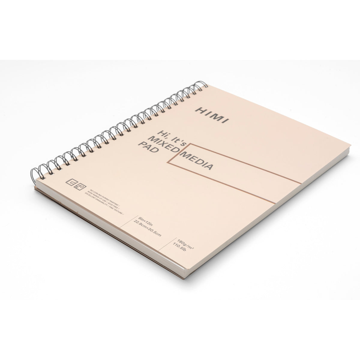 Bloco Mixed Media Himi - 40 Folhas - 180g/m² HIMI