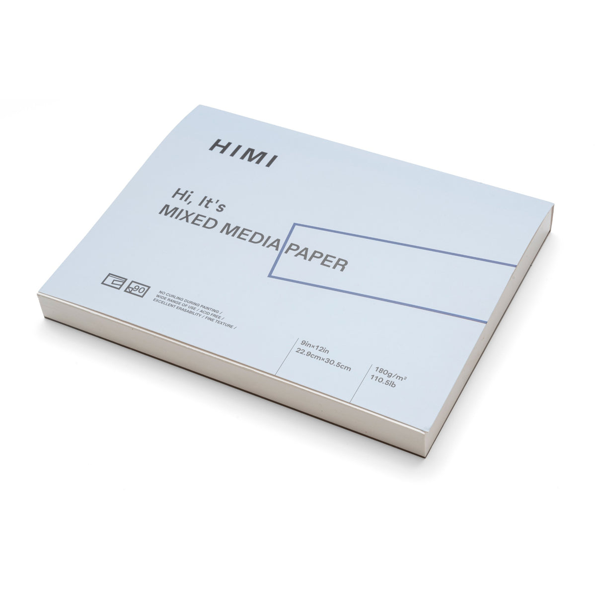 Bloco Mixed Media Himi - 90 Folhas - 180g/m² HIMI