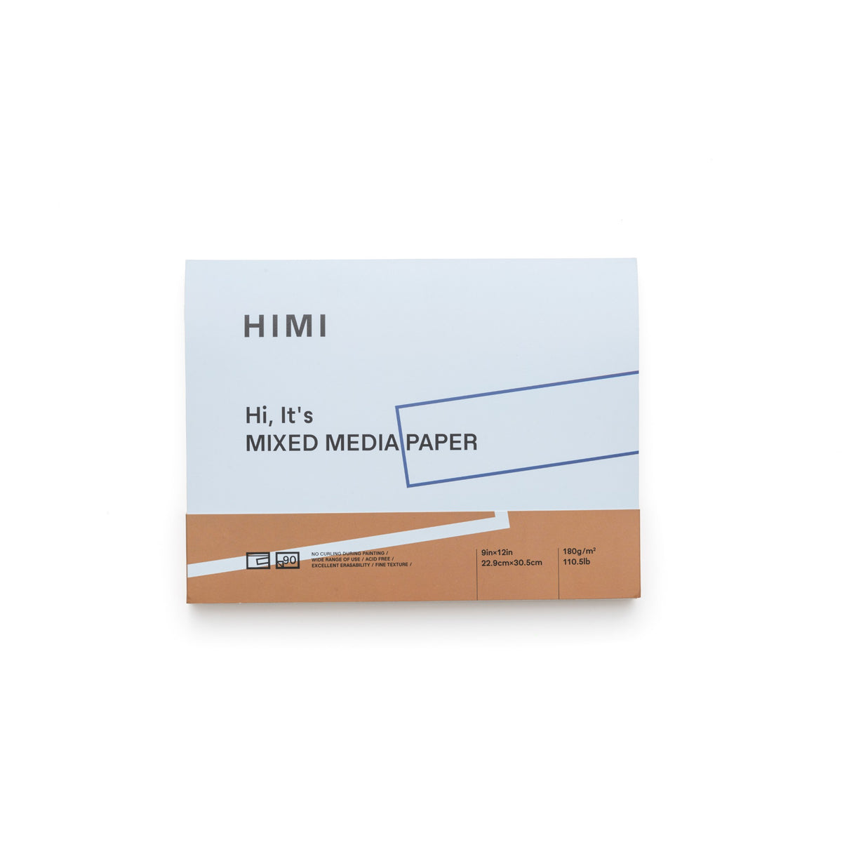Bloco Mixed Media Himi - 90 Folhas - 180g/m² HIMI