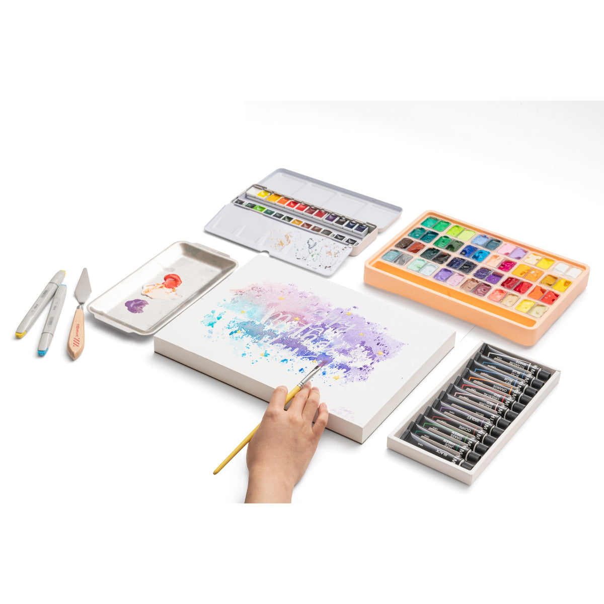 Bloco Mixed Media Himi - 90 Folhas - 180g/m² HIMI