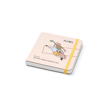 Bloco Mixed Media Pocket Himi - 24 Folhas - 300g/m² HIMI