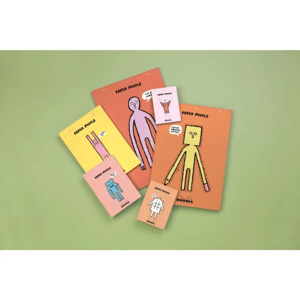 Bloco Rhodia 90 Anos & Paper People 7,2x10,3 - 80F Rhodia