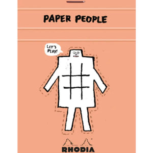Bloco Rhodia 90 Anos & Paper People 8,3x11,8cm - 80 Folhas