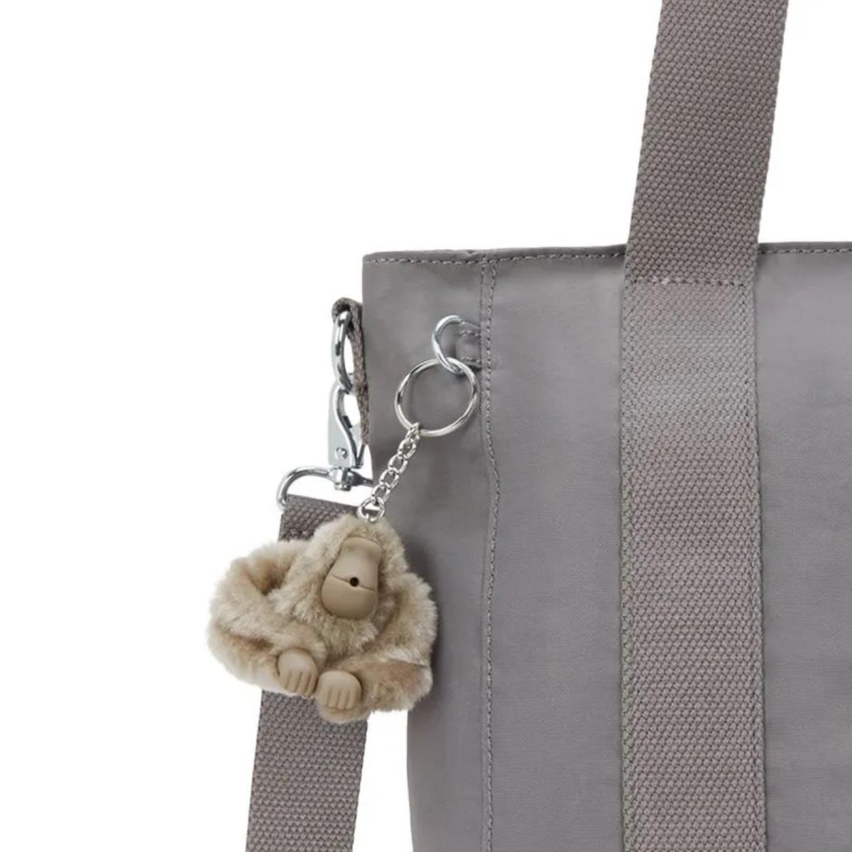 Bolsa Kipling Asseni S - Cinza Kipling