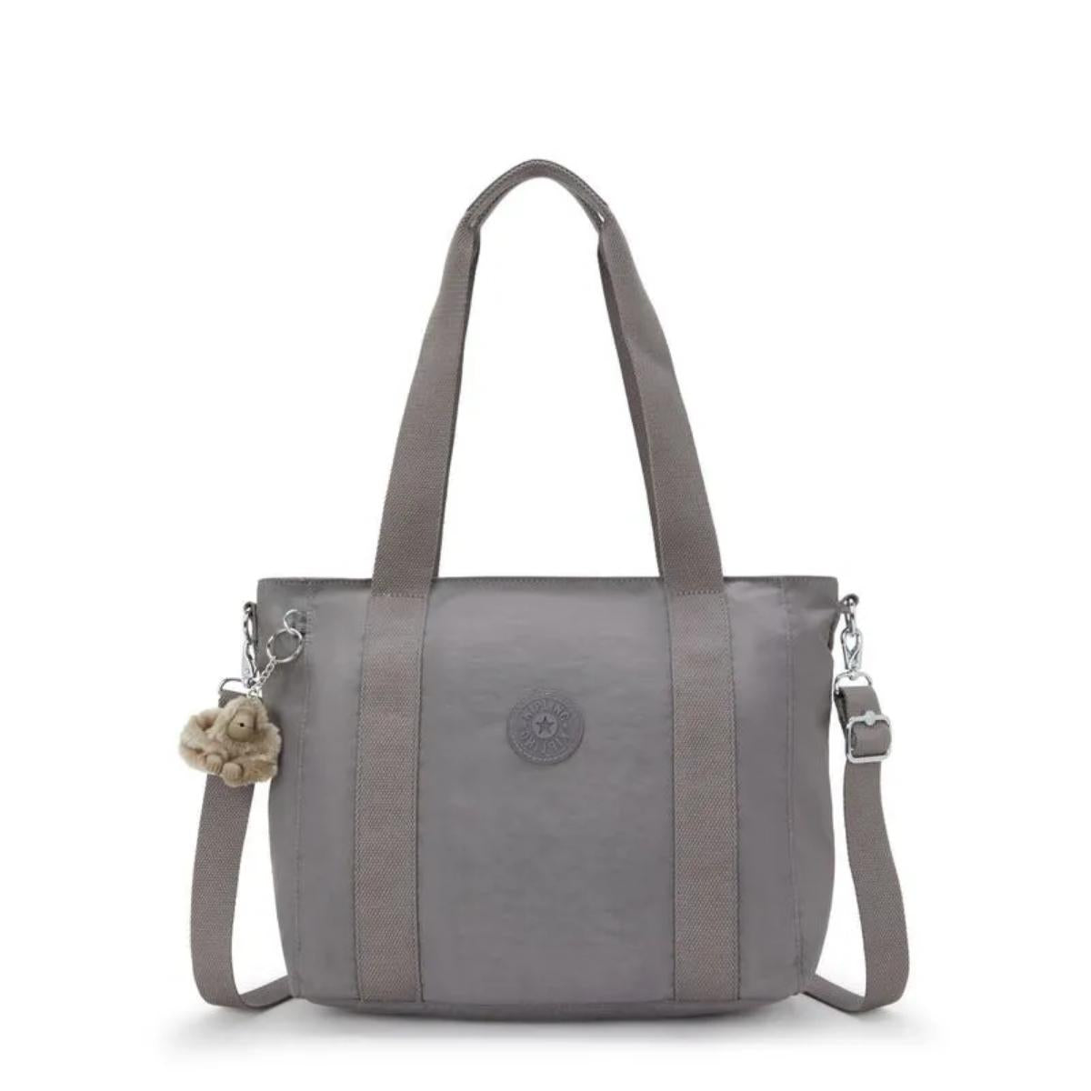Bolsa Kipling Asseni S - Cinza Kipling