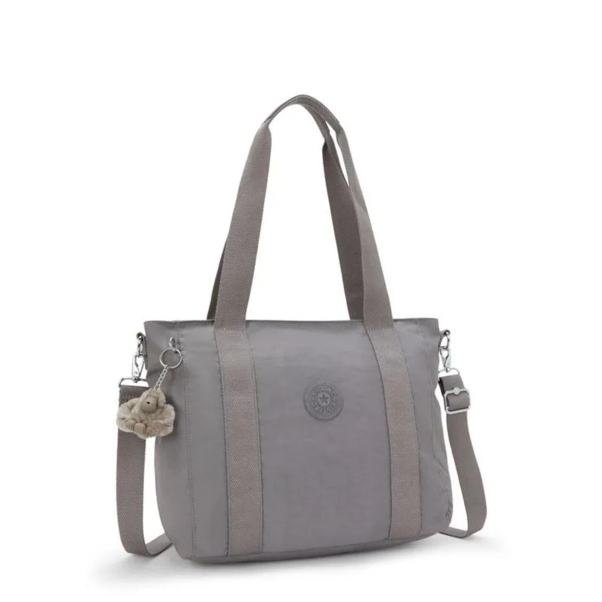 Bolsa Kipling Asseni S - Cinza Kipling
