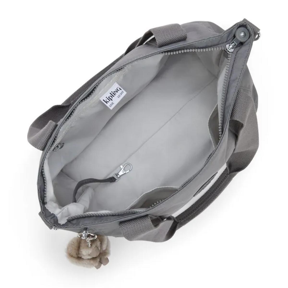 Bolsa Kipling Asseni S - Cinza Kipling