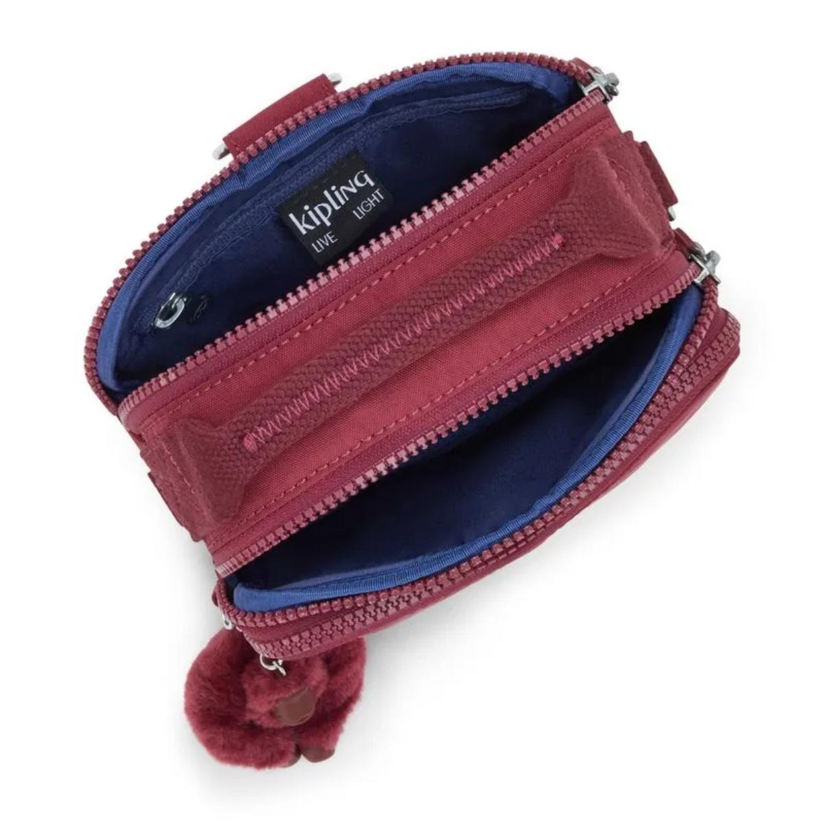Bolsa Kipling Cahir Lounge - Vinho Kipling