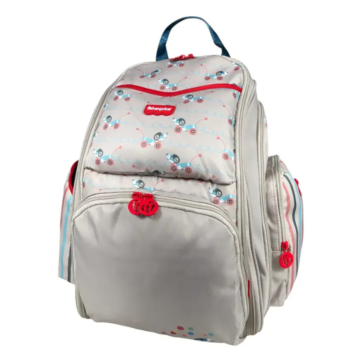 Bolsa Maternidade Fisher Price - Nylon - Bege Luxcel