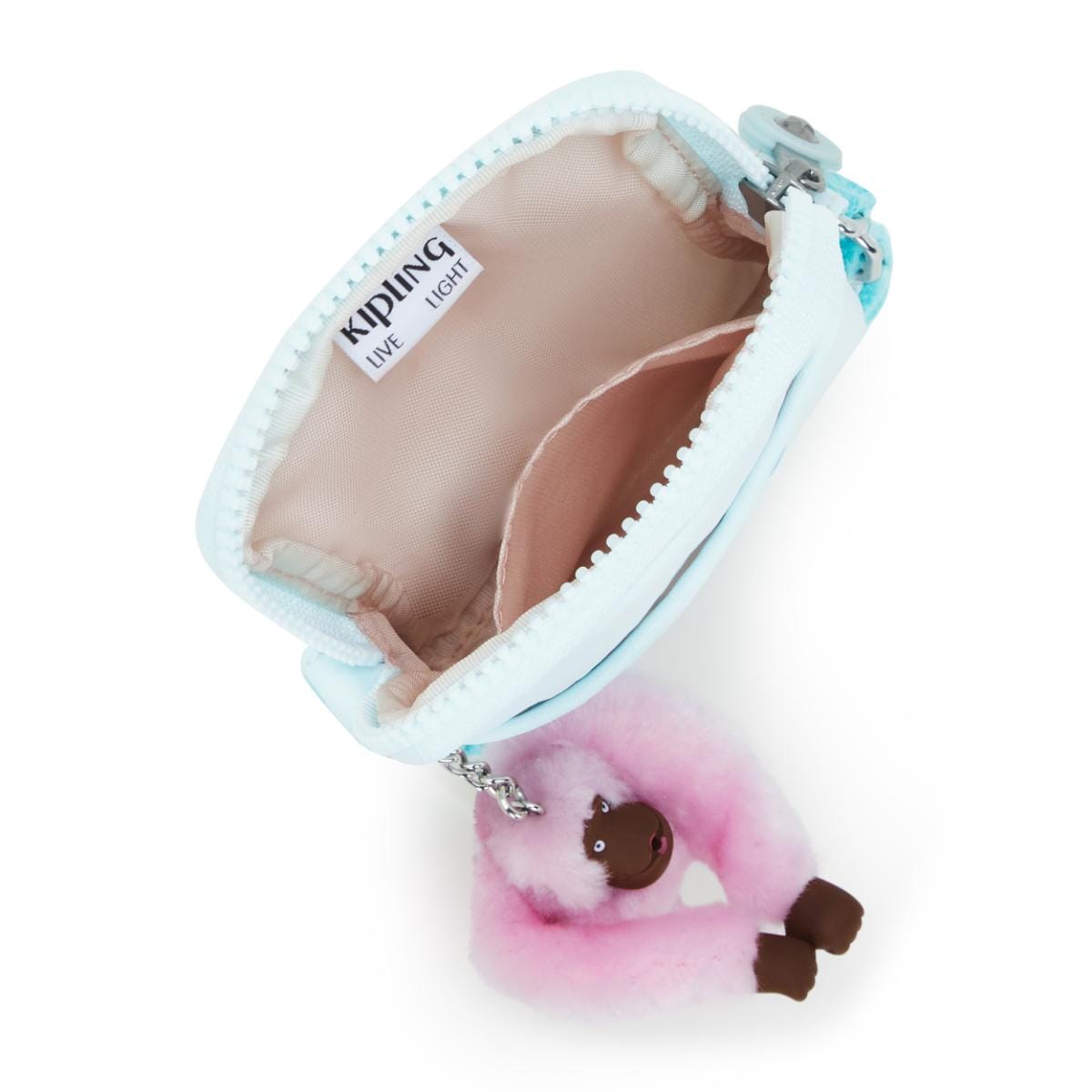 Bolsa Transversal Kipling Tally - Blue Sky Met - Azul Kipling