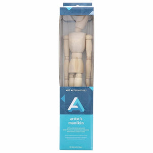 Boneco Articulado  Para Desenho - Masculino - 30cm - AA3012