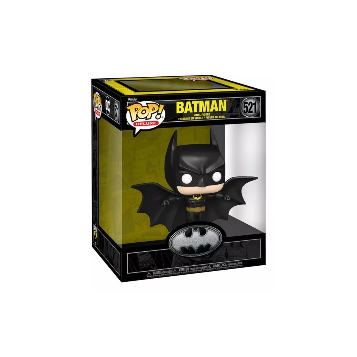 Boneco Funko Pop! Deluxe Dc Comics - Batman 85 Anos - Batman Voando (1989) Funko Pop