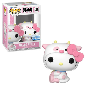 Boneco Funko Pop! Exclusivo Sanrio - Hello Kitty De Vaca Funko Pop