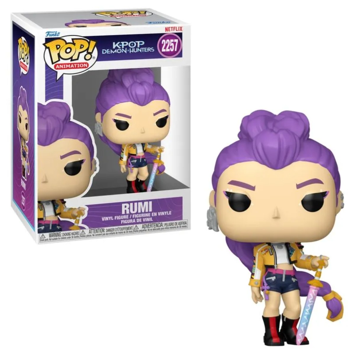 Boneco Funko Pop! Guerreiras do K-Pop - Rumi Funko Pop