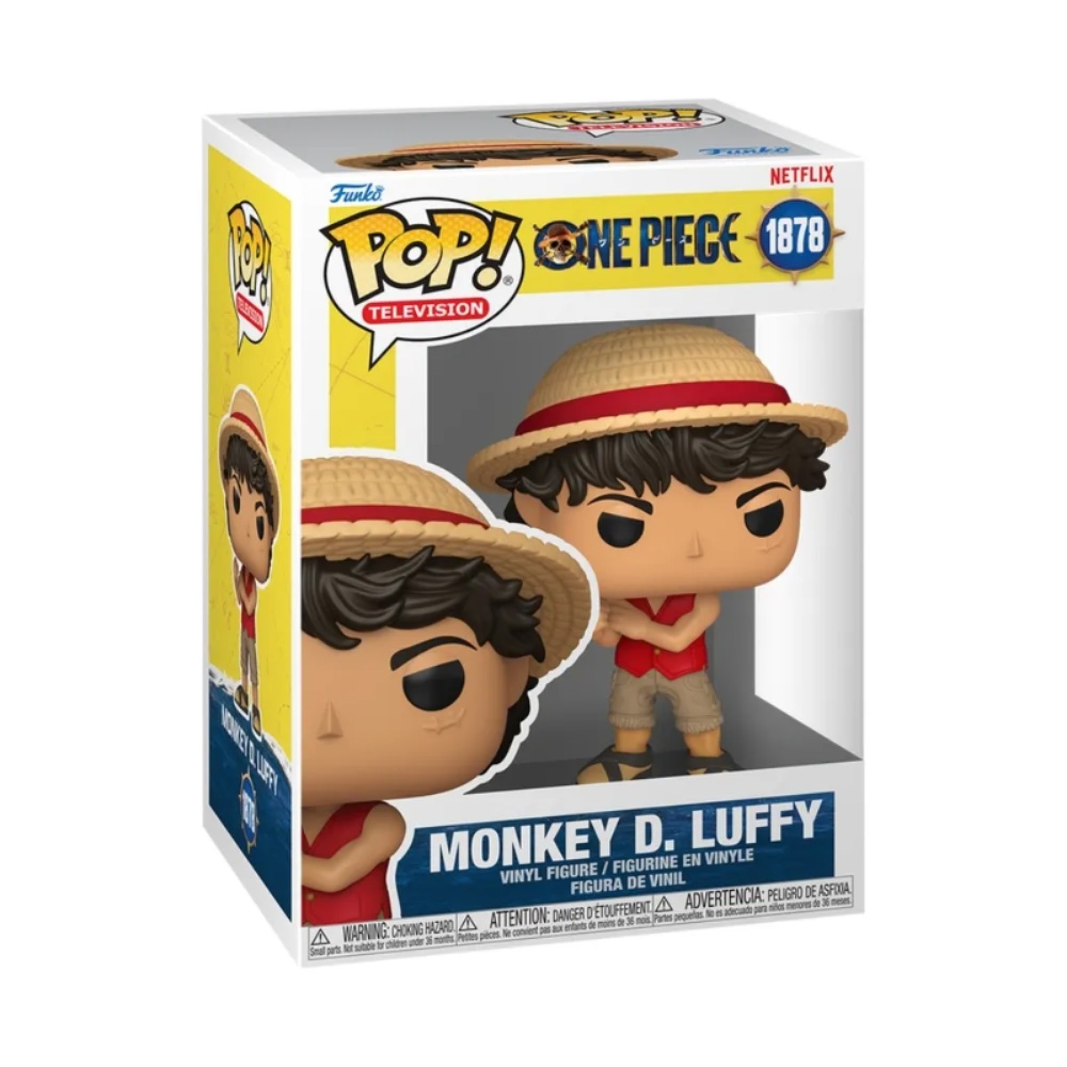 Boneco Funko Pop! One Piece Live Action - Monkey D. Luffy Funko Pop