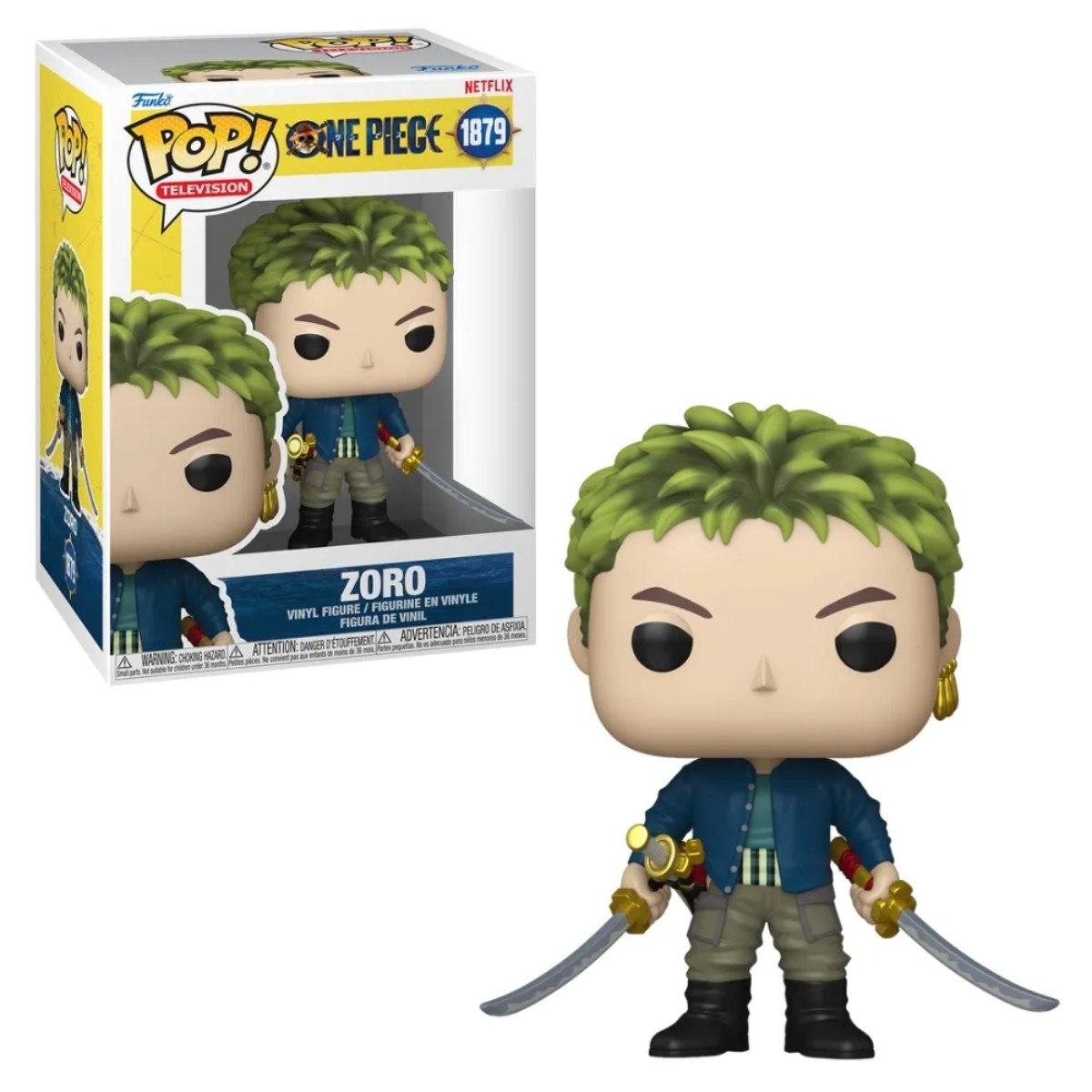 Boneco Funko Pop! One Piece Live Action - Zoro Funko Pop