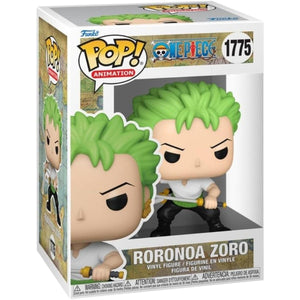 Boneco Funko Pop! One Piece - Zoro Com Duas Espadas