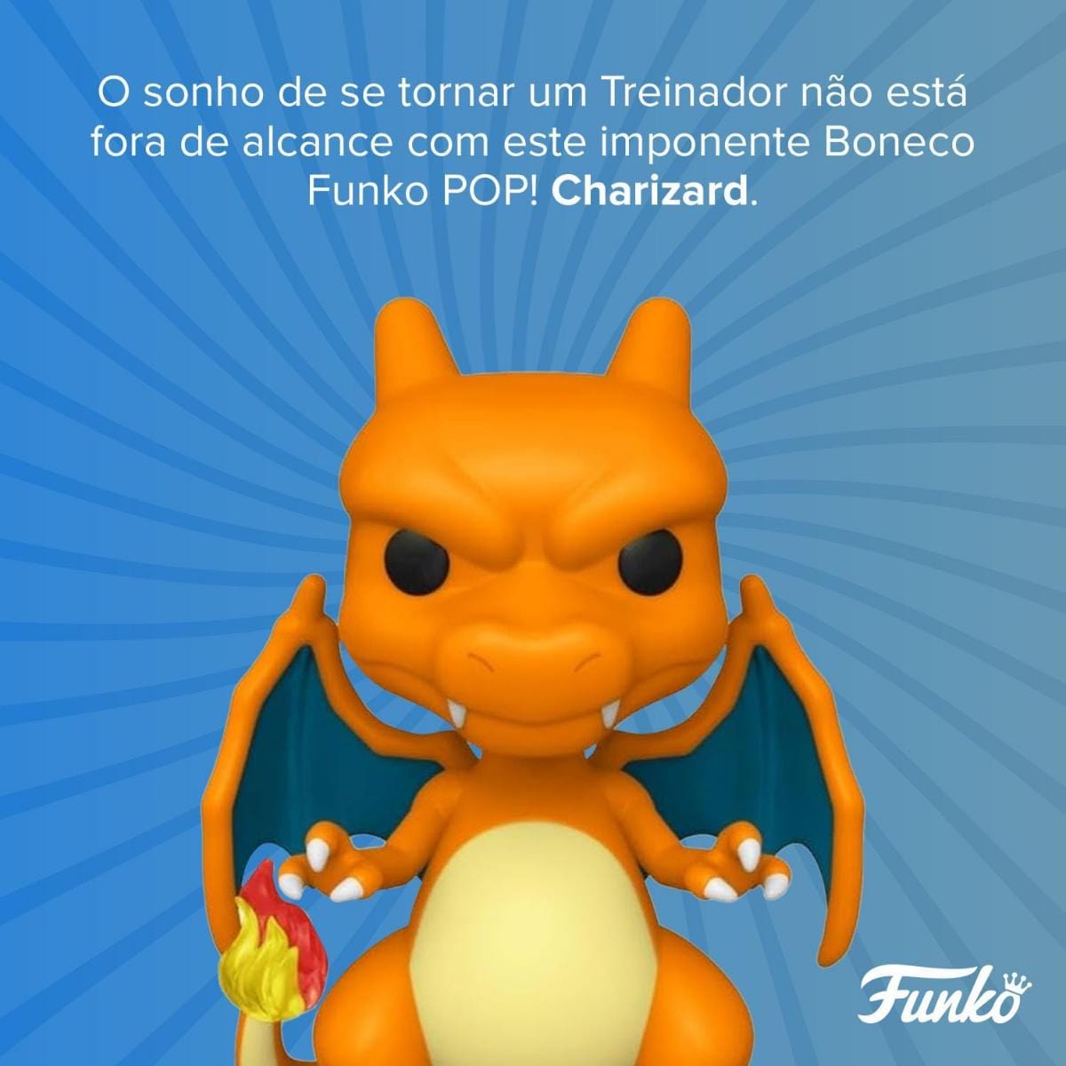 Boneco Funko Pop! Pokemon - Charizard Funko Pop