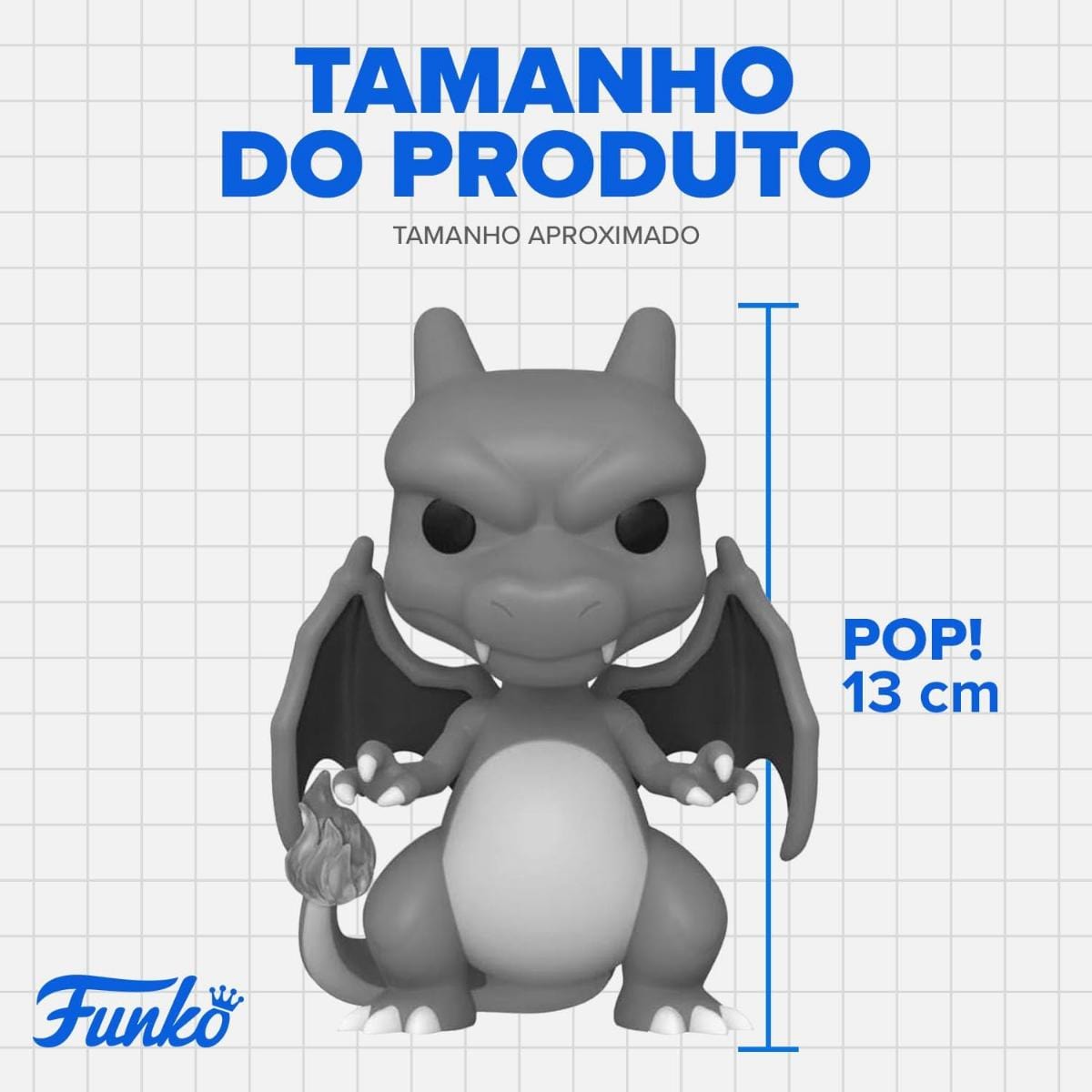 Boneco Funko Pop! Pokemon - Charizard Funko Pop