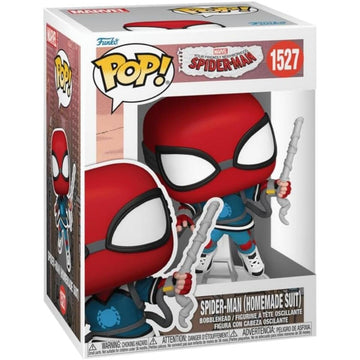 Boneco Funko Pop! Spider Man Amigao Da Vizinhanca - Traje Caseiro Funko Pop