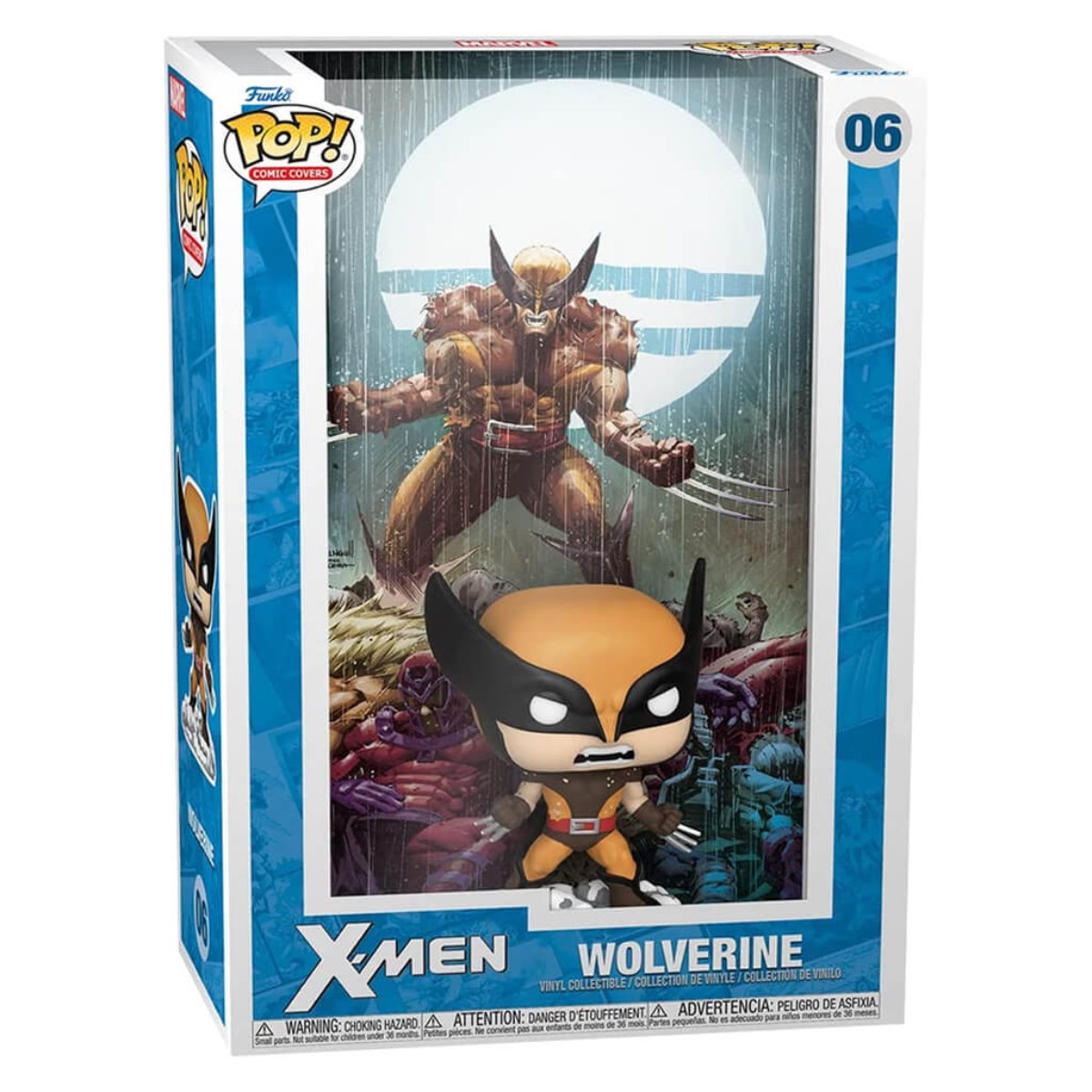 Boneco Marvel Funko Pop! Comic Covers - X-Men Wolverine 06 Funko Pop