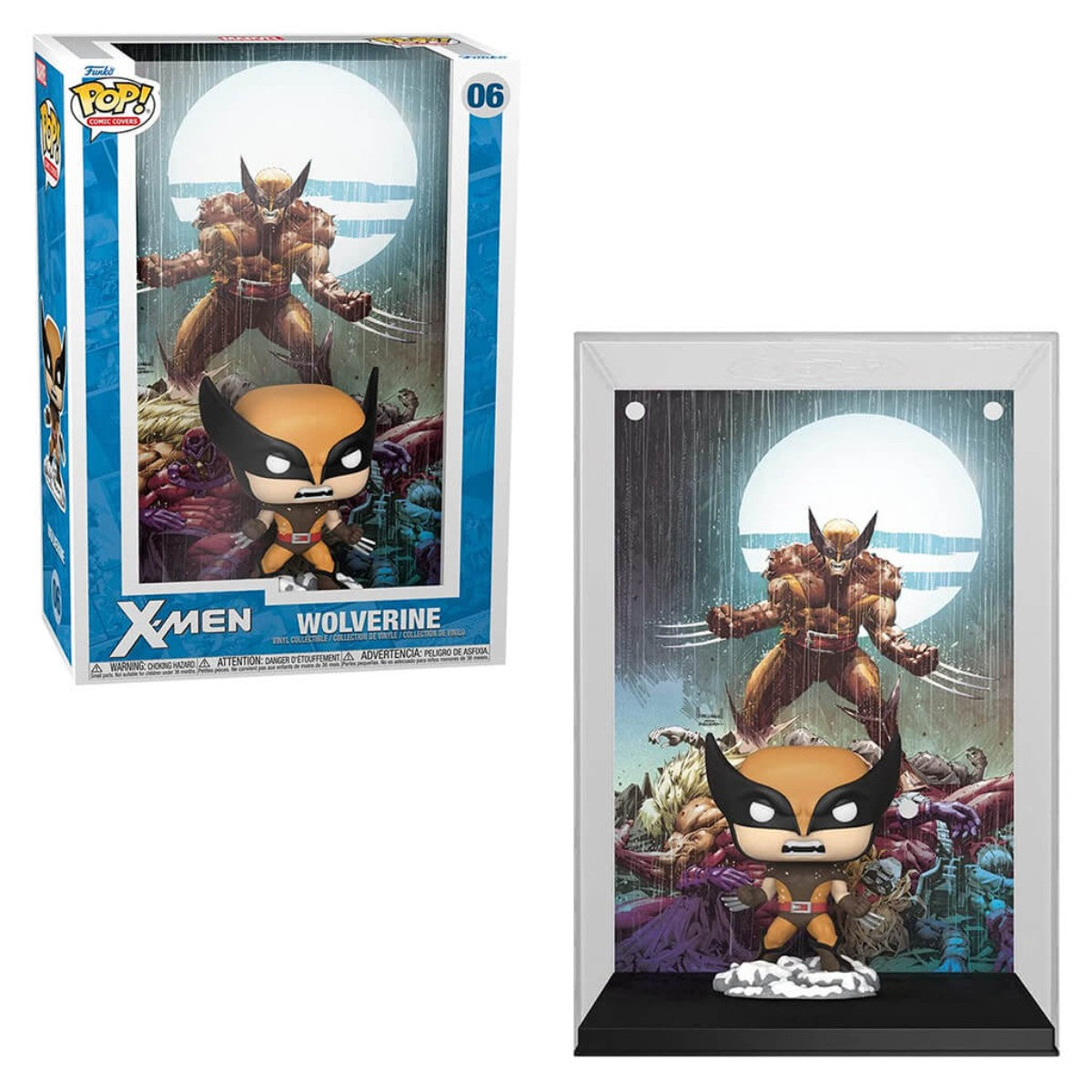 Boneco Marvel Funko Pop! Comic Covers - X-Men Wolverine 06 Funko Pop