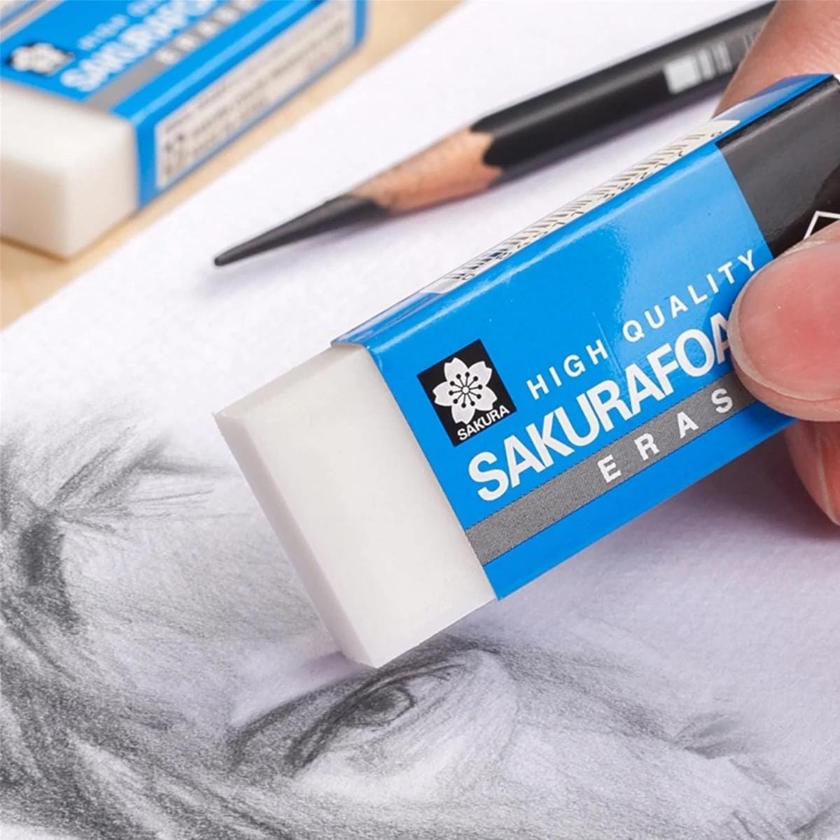 Borracha Sakura Foam Eraser W Sakura