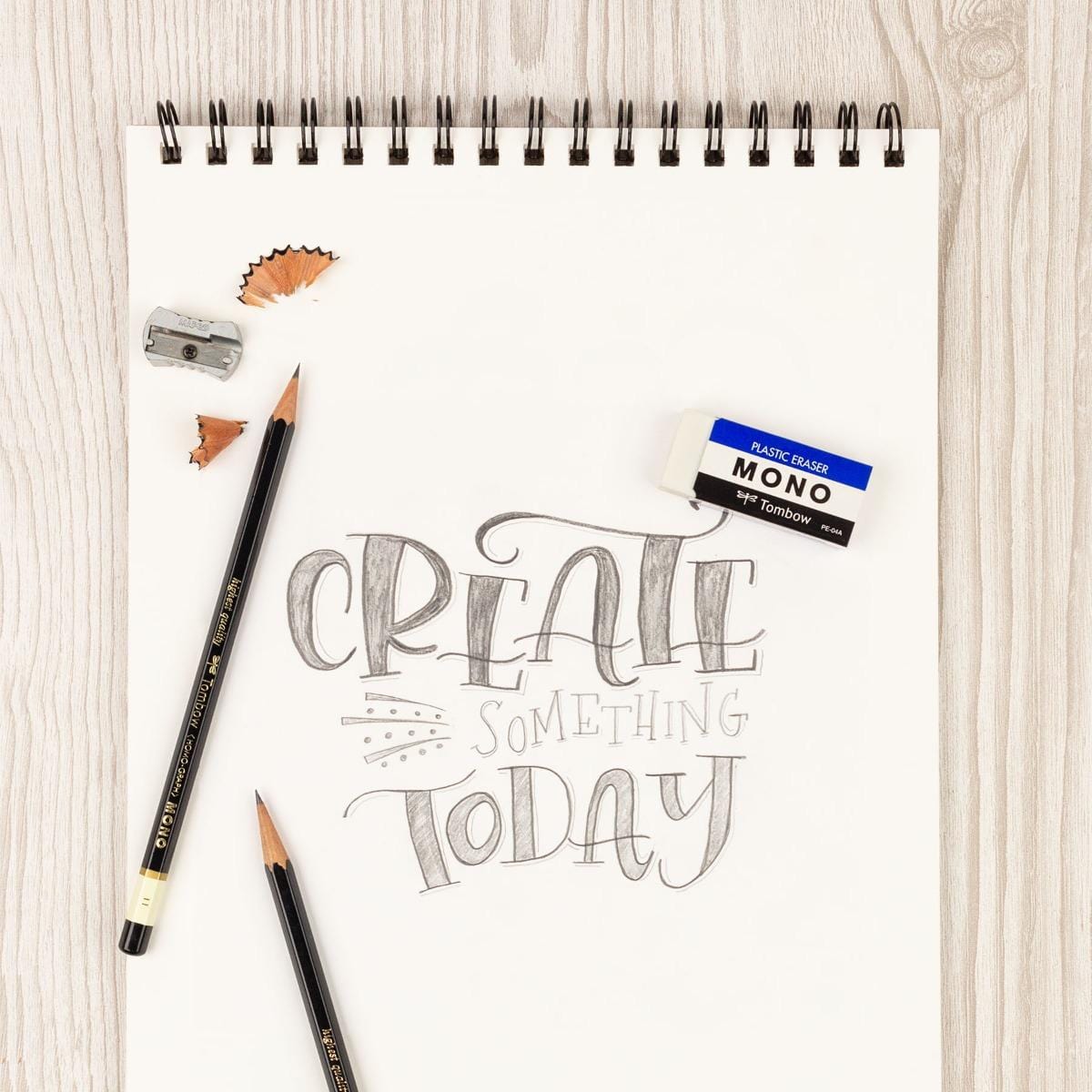 Borracha Tombow Mono - Branca - Média Tombow