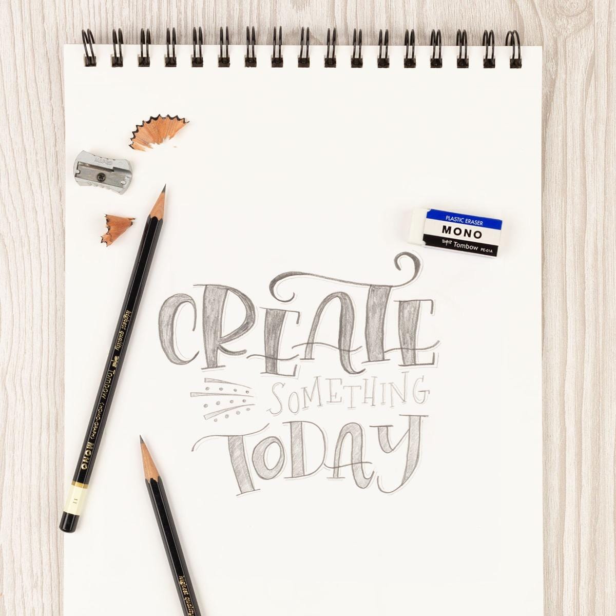 Borracha Tombow Mono - Branca - Pequena Tombow