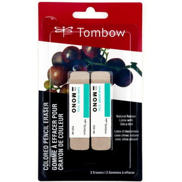 Borracha Tombow Mono Sand - Para Apagar Lápis de Cor - C/2 Tombow