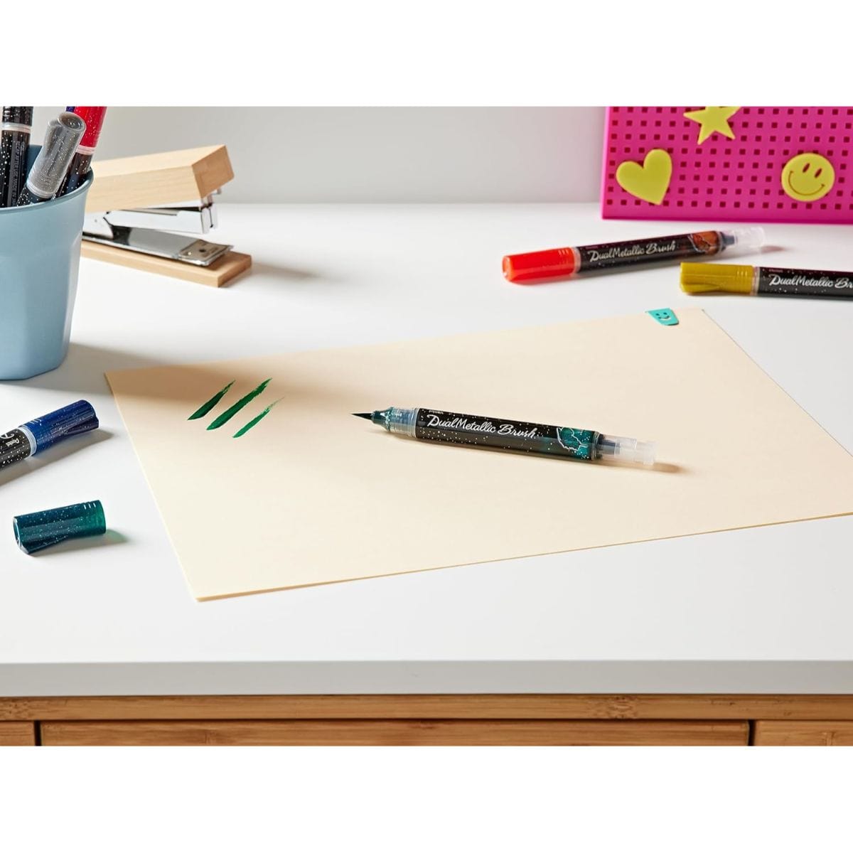 Brush Pen Pentel Dual Metallic Brush - Cores Pentel