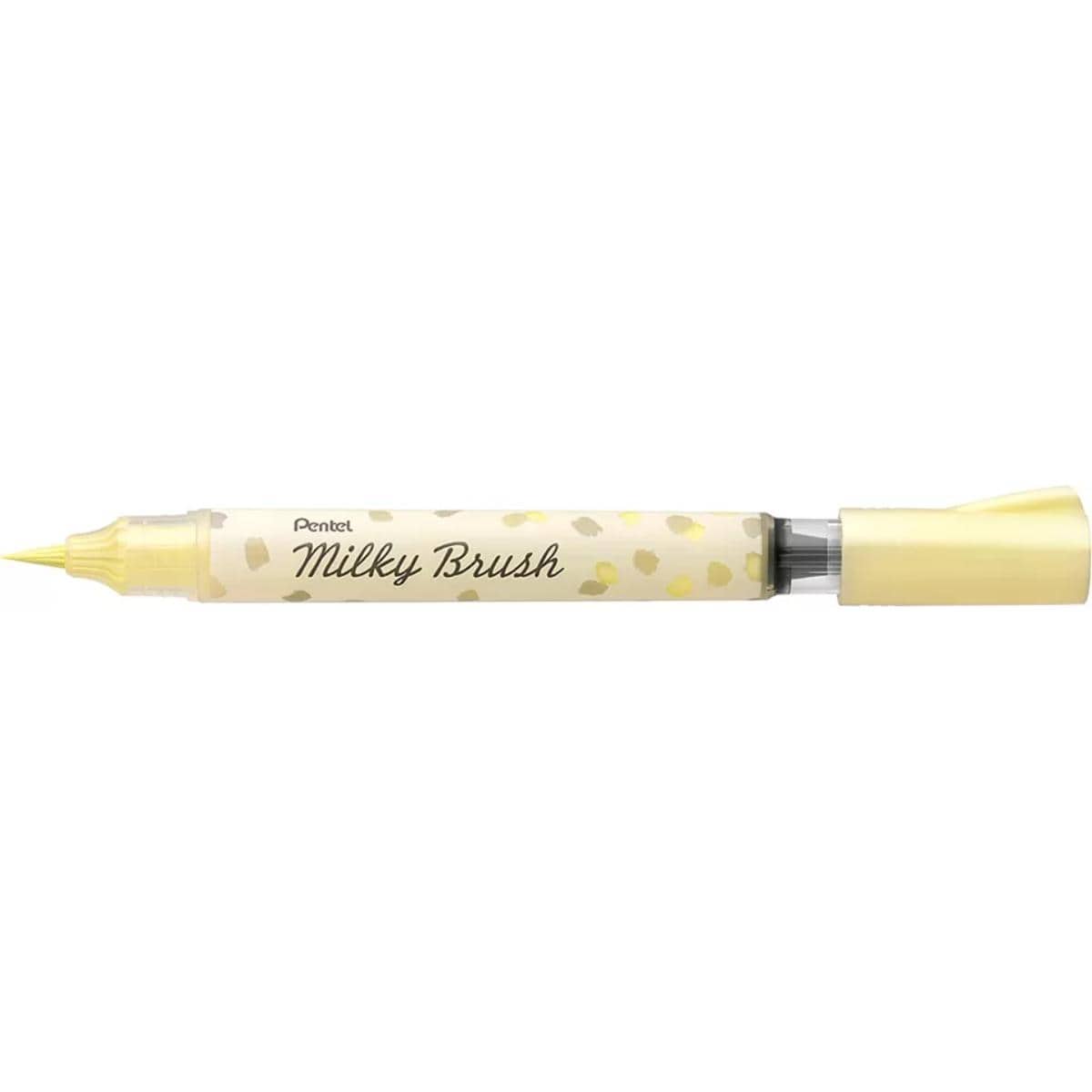 Brush Pen Pentel Milky Brush - Cores Amarelo Pentel