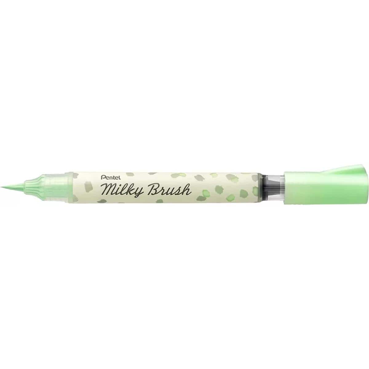 Brush Pen Pentel Milky Brush - Cores Menta Pentel