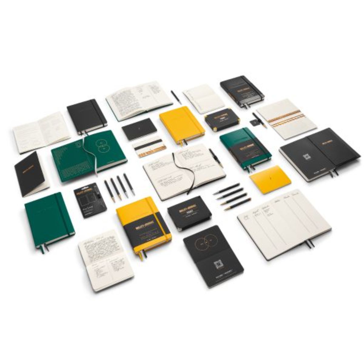 Bullet Journal Pocket - Leuchtturm 1917 - Yellow - Pack com 3 Leuchtturm1917